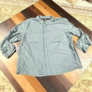 REI COOP Men's Shirt Long Sleeve Vented Outdoor Long-Sleeve Fishing Size 3XL